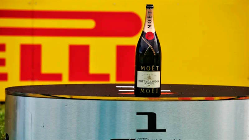 Формула-1 объявила о возвращении «Moet & Chandon»