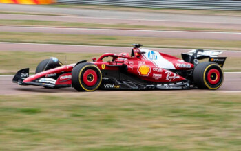 f1 mercedes leclerc test fiorano