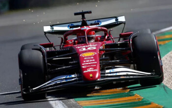 f1 ferrari fp2 aus gp leclerc