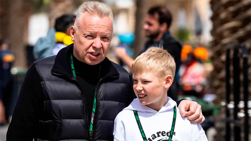 Тайное появление Дмитрия Мазепина в паддоке Формулы-1