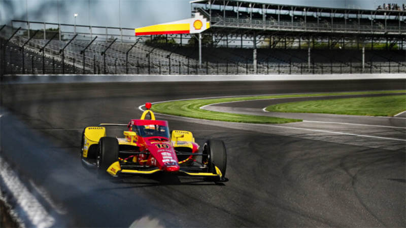 Палоу возглавил заключительную тестовую сессию Indy-500
