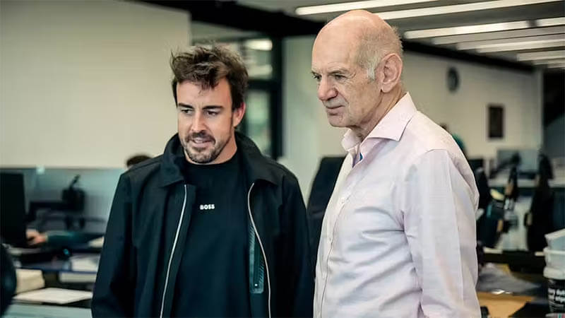 f1 aston martin alonso newey