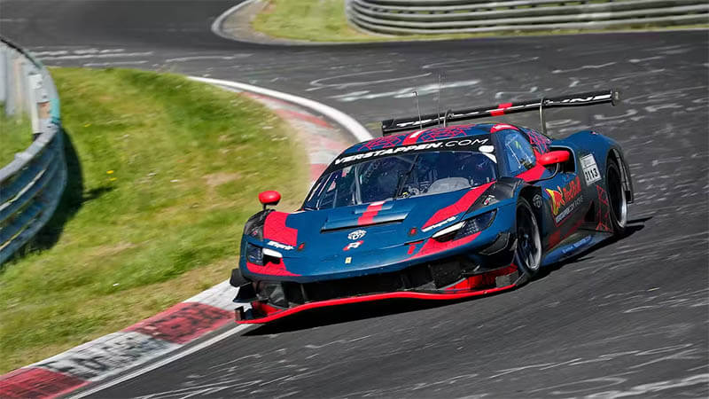 Ферстаппен: как прошел его секретный тест в GT3 на «Ferrari» на Северной петле
