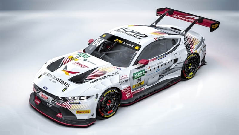 «HRT» и «Ford» представили новую ливрею DTM для Шерера