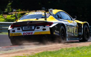 24h nurburgring race rowe racing bmw