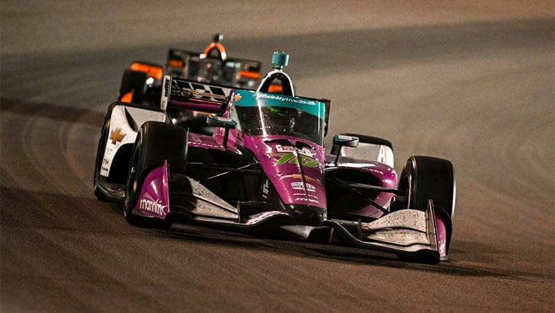 Дэйли возглавил протокол тестового дня IndyCar на трассе Iowa Speedway