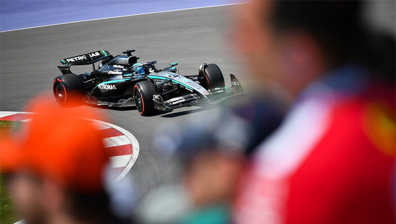 Рассел выиграл Гран-при Канады, подиум Антонелли, столкновение двух «McLaren»