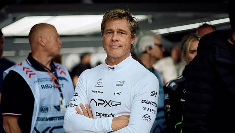 Питт впервые сел за руль болида Формулы-1 на частных тестах «McLaren» в Остине