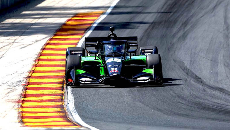 Фостер завоевал дебютный поул IndyCar на трассе Road America