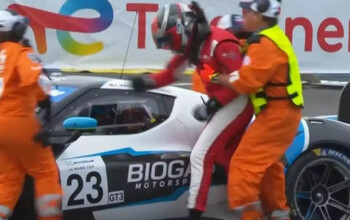 le mans cup crash wec