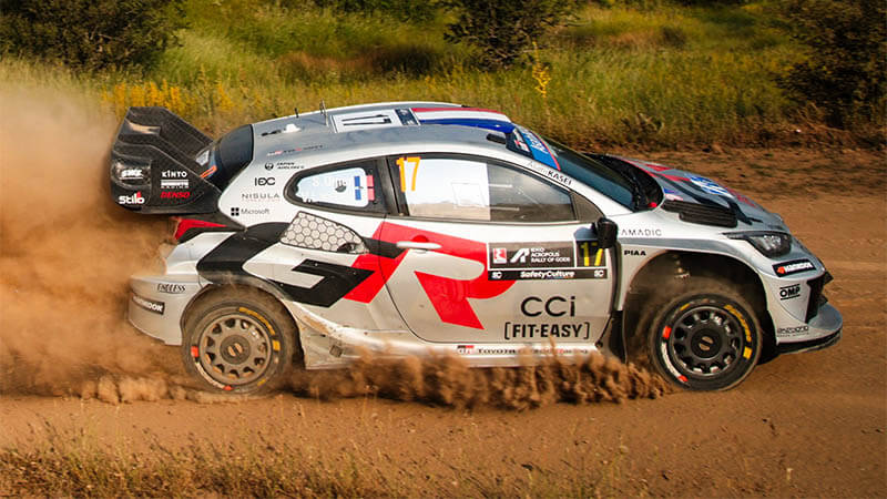 Ожье принес «Toyota» второе место на Ралли Акрополис, Эванс продолжает лидировать в WRC