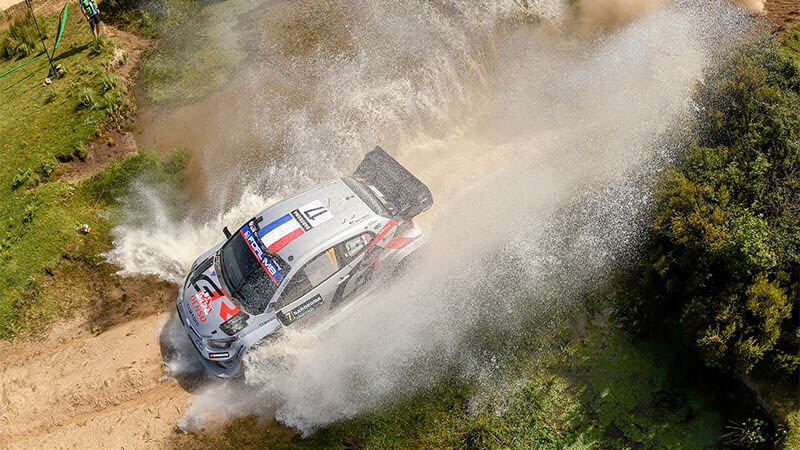 Ожье одержал рекордную победу на Ралли Сардиния в WRC