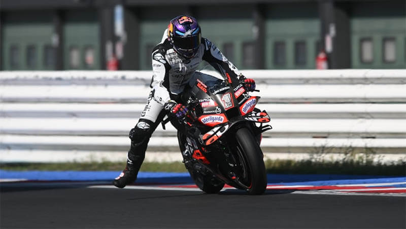 Мартин протестировал «Aprilia RS-GP» в Мизано: возвращение в Брно