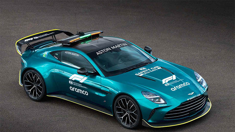 «Aston Martin» представил обновленную машину безопасности «Vantage S» на Гран-при Нидерландов