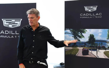 f1 cadillac test tcp