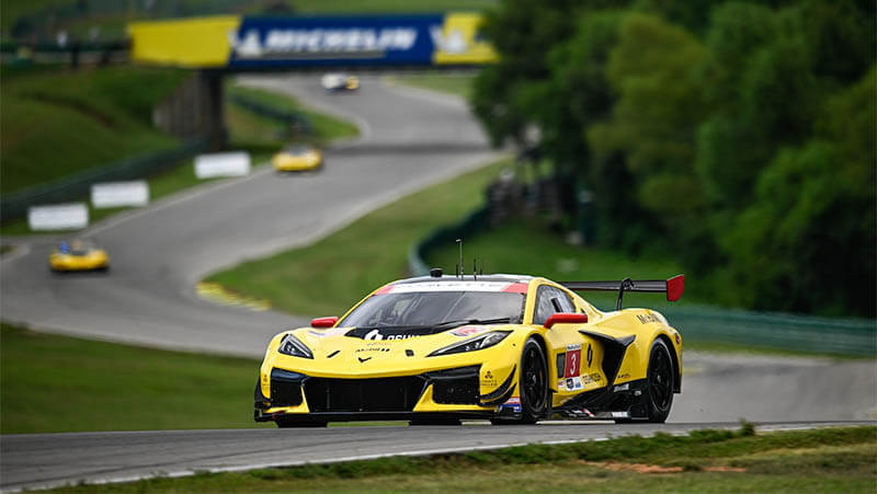 Симс и Гарсия увеличили отрыв в чемпионате IMSA благодаря победе в Вирджинии