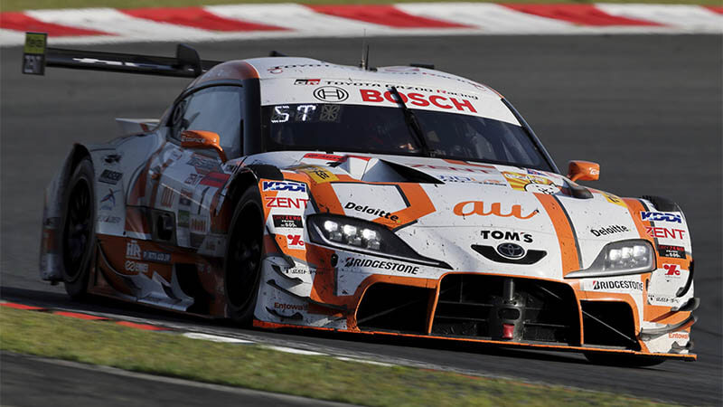 «Toyota» заблокировала пятерку лучших в первой гонке Super GT на Фудзи
