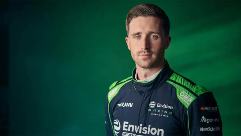 Joel Eriksson Envision Formula E Эрикссон пополнил состав команды «Envision Racing» в Формулы E