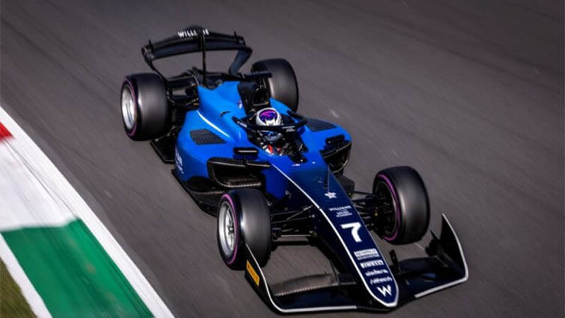 browning f2 race monza hitechgp italiangp Браунинг одержал первую победу в гонке Формулы-2 в Монце