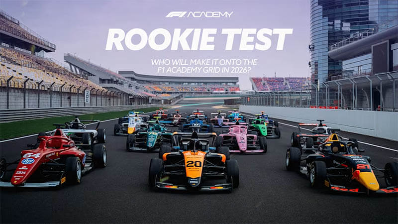 f1 academy test rookie F1 Academy объявила о проведении новых тестов для новичков: известны даты, место и состав