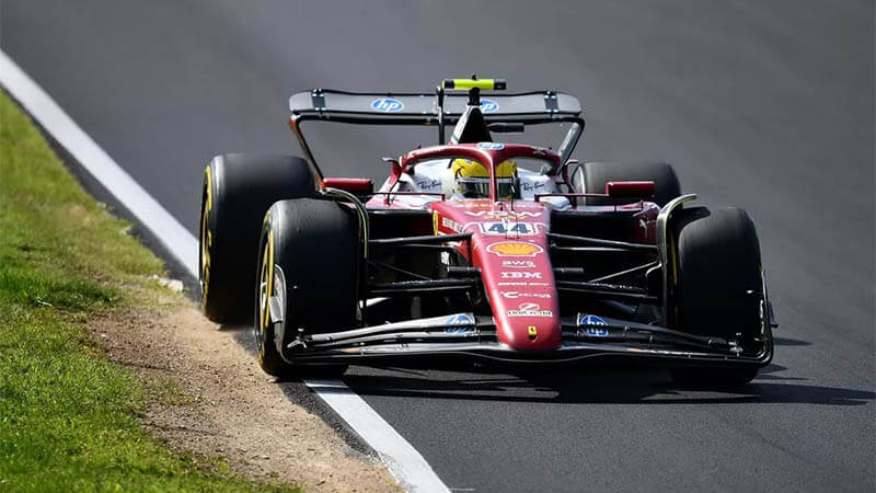 f1 ferrari hamilton race italiangp monza Хэмилтон: «Тройка лидеров не рассматривается, так как я не на 100% уверен в управлении «Ferrari»