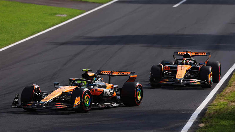 f1 mclaren norris piastri race italiangp monza Стоило ли «McLaren» использовать командные приказы на Гран-при Италии