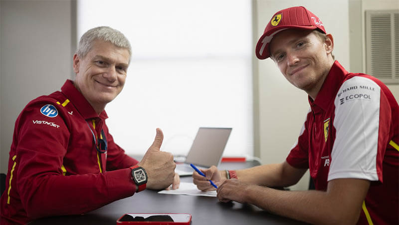 Нильсен продлил контракт с «Ferrari»