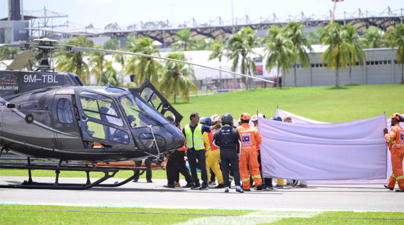 Moto3 Dettwiler rueda crash malaysiangp Moto3 Dettwiler rueda crash malaysiangp