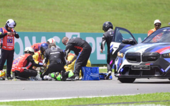 Moto3 Dettwiler rueda crash malaysiangp1 Moto3 Dettwiler rueda crash malaysiangp1