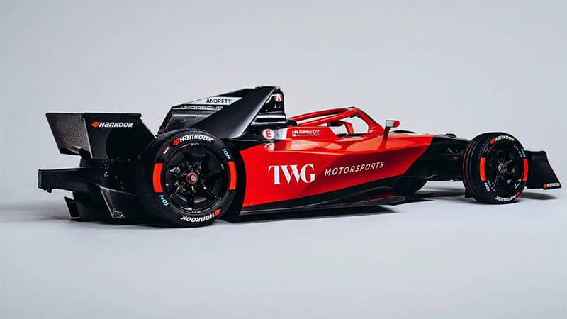 andretti livery 2026 fe1 «Andretti» представила совершенно новую ливрею для Формулы E