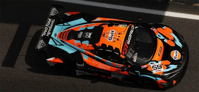 gtwc barcelona race garage 59 mclaren