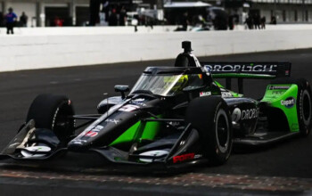 rll indycar schumacher indianapolis test