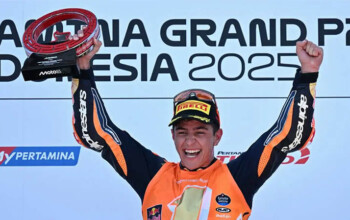 Руэда из «KTM Ajo» стал чемпионом Moto3, одержав победу в Индонезии