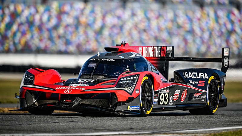 «Acura Meyer Shank Racing» задала темп в первый тестовый день IMSA в Дайтоне