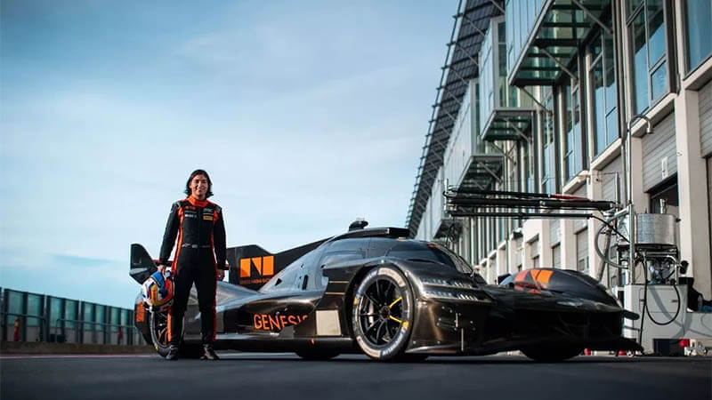 Чедвик назначена резервным пилотом «Genesis» для программы LMDh