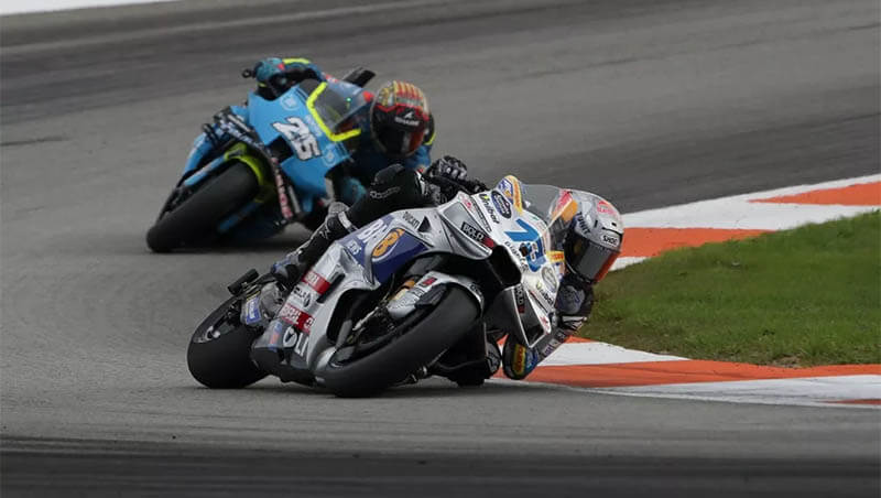 Алекс Маркес объяснил свой спад со второго на шестое место в финале MotoGP в Валенсии