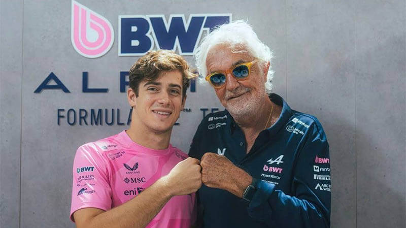 «Alpine» продлила контракт с Колапинто на сезон Формулы-1 2026 года