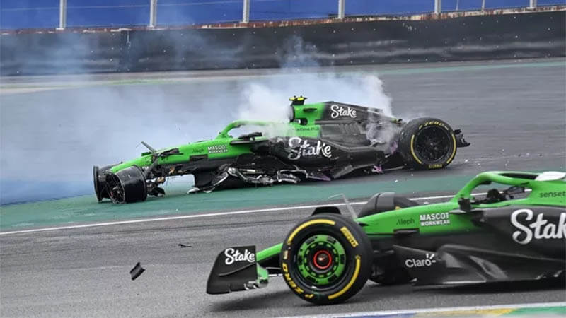 Бортолето после аварии в Сан-Паулу: «Всё могло быть гораздо хуже»