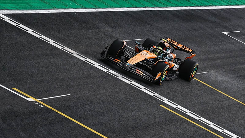 Норрис завоевал поул в Сан-Паулу, Пиастри 4-й, а Ферстаппен лишь 16-й