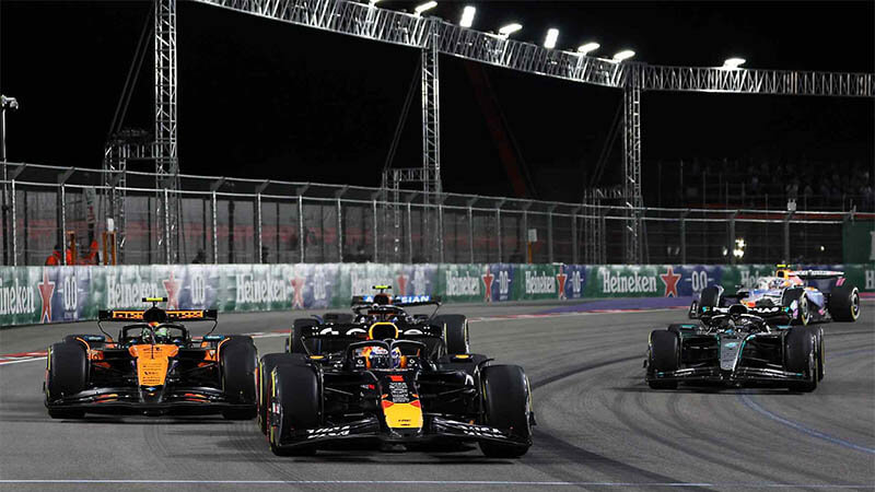 Норрис признал, что «облажался» на старте в Лас-Вегасе, пропустив Ферстаппена