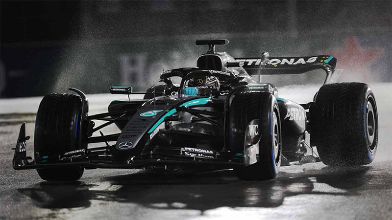 Рассел и Антонелли избежали штрафов после квалификации в Лас-Вегасе