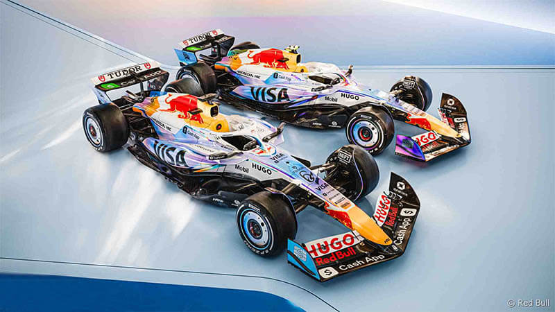 «Racing Bulls», «Sauber» и «Alpine» представили ливреи для Гран-при Лас-Вегаса