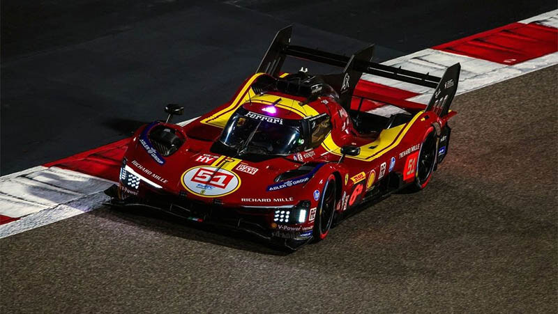wec 8h bahrain race ferrari lmh wec 8h bahrain race ferrari lmh