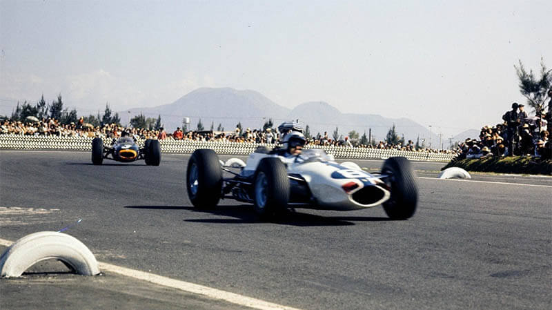 1964 Mexican GP Hill vs Bandini 1964 Mexican GP Hill vs Bandini