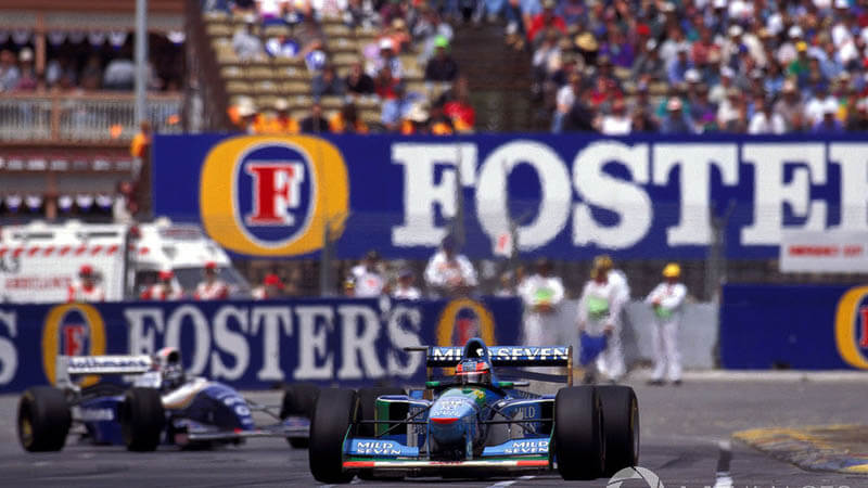 1994 Australian GP Schumacher vs Hill 1994 Australian GP Schumacher vs Hill