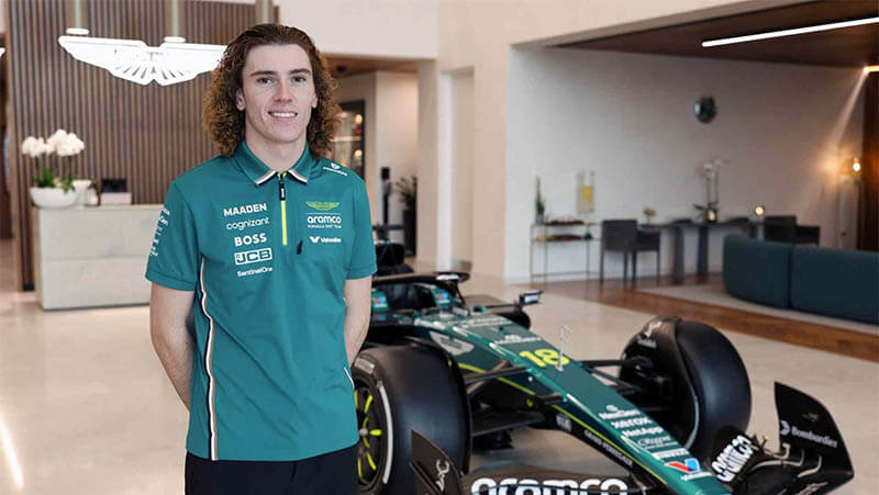 Неожиданно: «Aston Martin» предоставит дебют в тренировке Ф1 гонщику Ф2, который еще ни разу не набрал очков