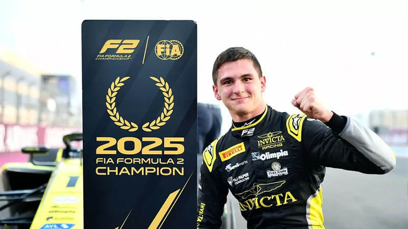 Чемпион Ф2 Форнароли присоединяется к «McLaren» в качестве тест-пилота Формулы-1