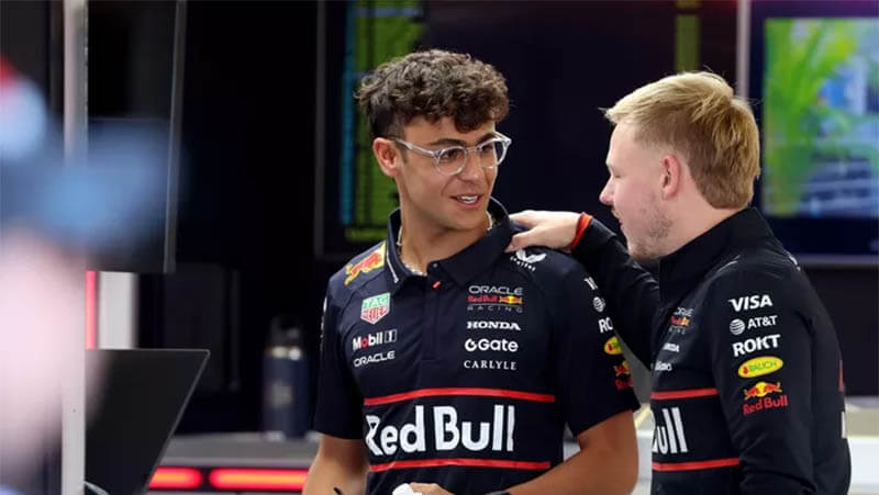 lindblad f1 racing bulls