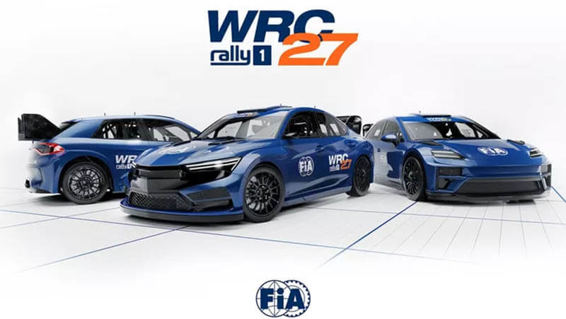 FIA представила первые рендеры новых машин WRC 2027 года