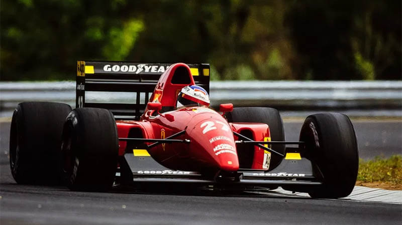 Ferrari F92A f1 alesi